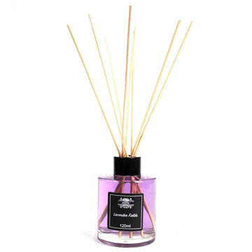 120ml Reed Diffuser - Lavender Fields - Hira Online